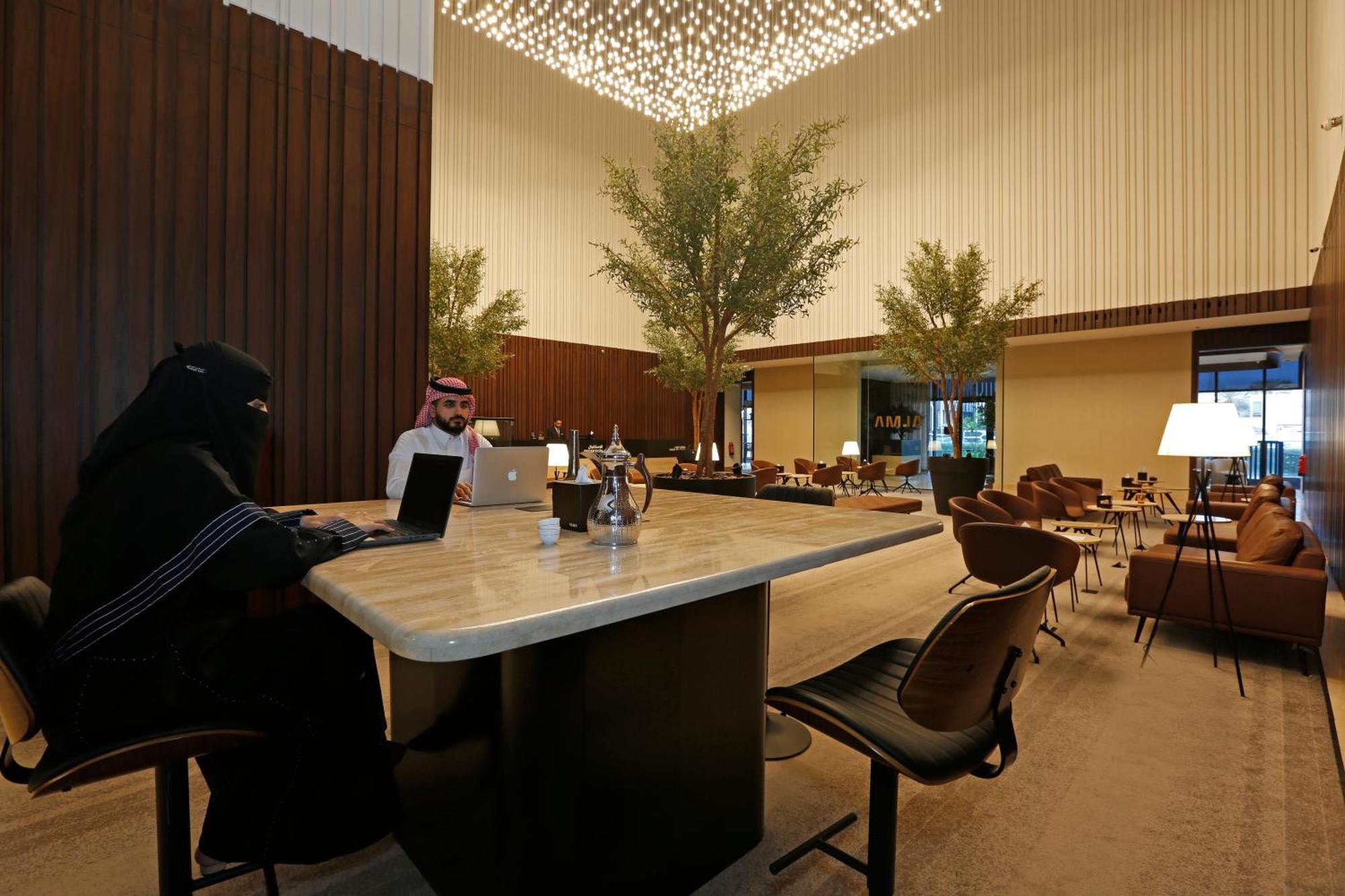 Alma Hotel Riadh Exterior foto